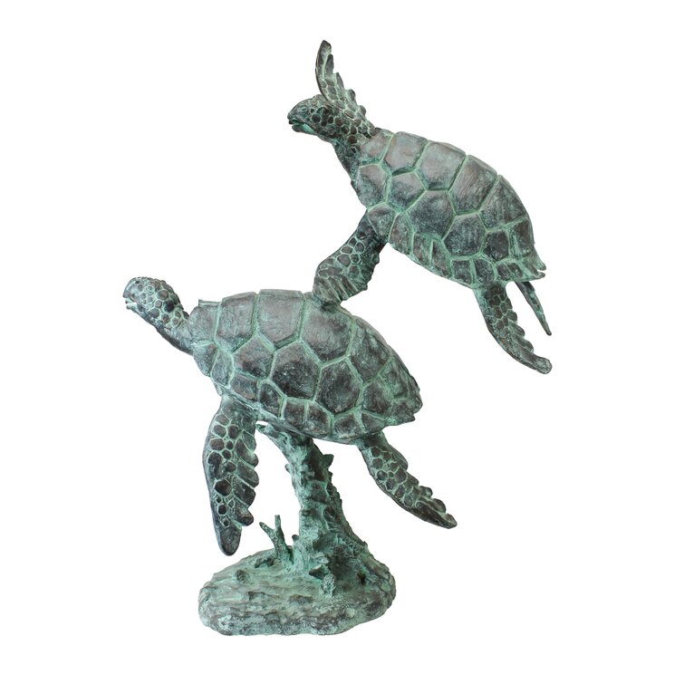 Sea Turtle Garden Statue